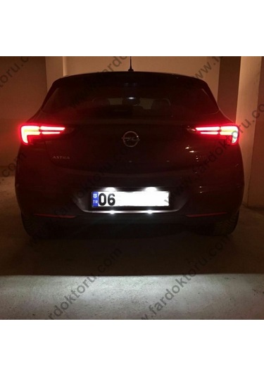 Fardoktoru Opel Astra K Led Plaka Seti N11.1710