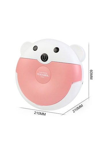 Suntek Profesyonel Taşınabilir Otomatik Elektrikli Süpürge Pembe