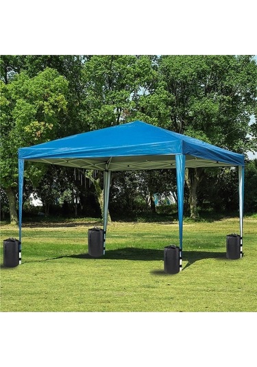 Didadodo Pvc Çadır Ağırlık Çantası - 10l, Yeşil/siyah, Renkli Seçenekler Siyah Siyah