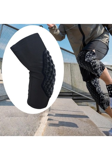 Pazly Suntek Kaymaz Diz Pedleri - Esnek Dizlik Koşu Bisiklet M Model Çok Renkli