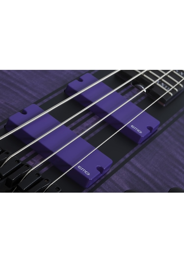 Schecter C-4 GT Bas Gitar (Satin Trans Purple)
