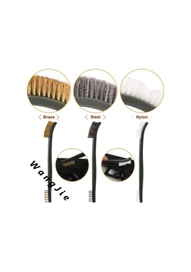 Teltree Серебристый Чистка Сет: Слесарные Щетки, Зонды Различной Конфигурации Для Труднодоступных Место Китай