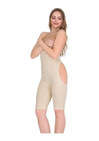 Toparlayıcı Popo Korse Beyaz