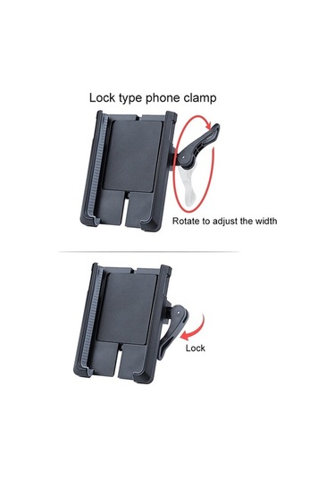 Ebitda Döndürülebilir Pvc Motosiklet-bisiklet Gidon Montajlı Telefon Tutucu Siyah Siyah