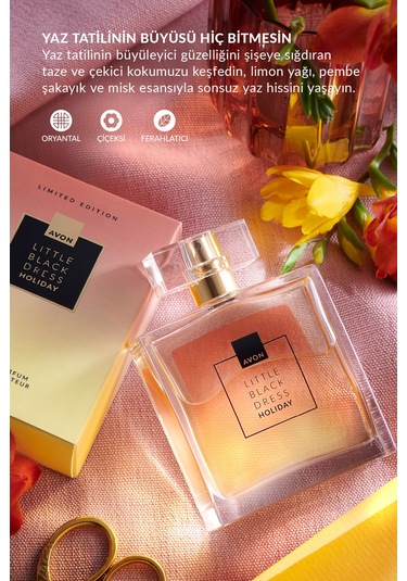 Little Black Dress Holiday Kadın Parfüm Edp 50 Ml. Üçlü Paket Çiçeksi