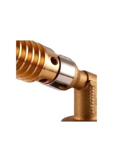 Symbee 1300 C Isıtma Ateşli Midi Gaz Torchu, Bronz Malzeme, Ateş Miktarı Ayarlanabilir, 360 Döner, Fırın, Welding, Mutfak Kullanıma Uygun Çok Renkli