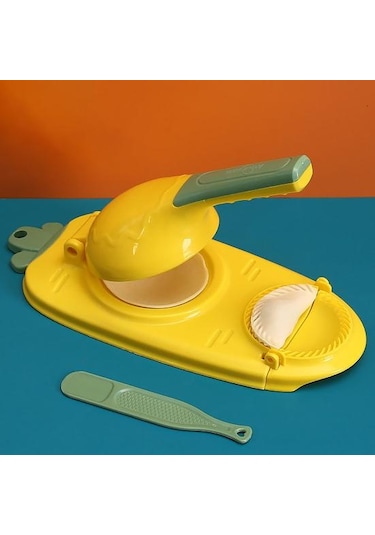 Yeşil Ergonomik Saplı Hamur Pres Makinesi Pratik Basit Kullanım Dıy Cilt Artefakt Yapıcı Yeşil