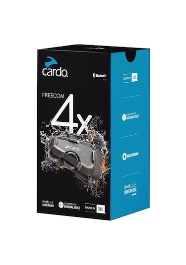 Cardo Freecom 4x Bluetooth Ve İntercom Jbl Tekli Paket
