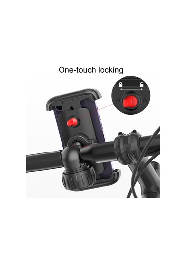 Yys-610 Üst Ve Alt Bağlantı Motosiklet Dağ Bisikleti Sürme Navigasyon Braketi Diğer