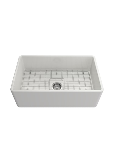 Bocchi Lavello Mutfak Eviyesi 76 CM Parlak Beyaz 1138-001-0120-03