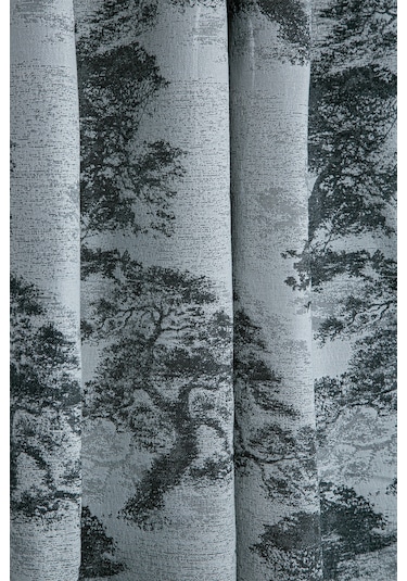 Ancona Halkalı Fon Perde Antrasit 140x260 Antrasit