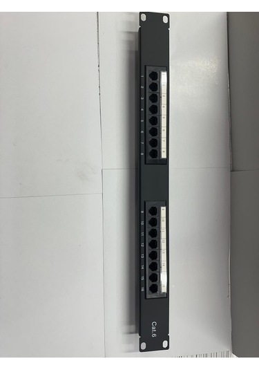 16 Port Patch Panel 16 Port Cat6 Patch Panel