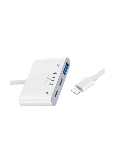 Büro Ev Ofis Cihazları İçin iOs Uyumlu usb Fonksiyonel Adaptör