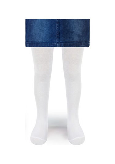 Civil Girls Kız Çocuk Külotlu Çorap 3-11 Yaş Beyaz 70D833000Y31 Beyaz