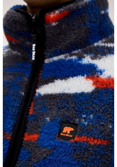 Vernon Asfalt Erkek Full-zip Polar Sweatshirt Asfalt