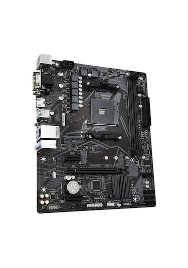Gigabyte A520M-S2H AMD A520 5100 MHz (OC) DDR4 Soket AM4 mATX Anakart