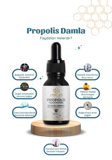 Ayos Life Su Bazlı Propolis Damla 20 ML