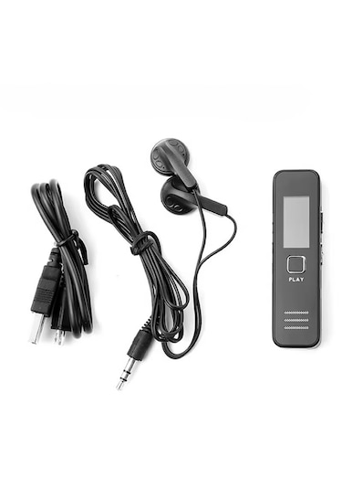 Ultratekno Kb60 64 Gb Dijital Ekranlı Kulaklık li Profesyonel Ses Kayıt Cihazı