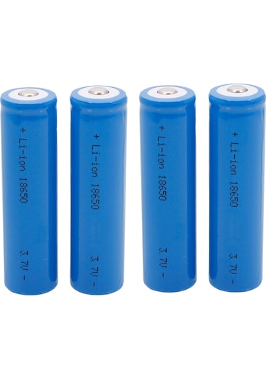 18650 Şarjlı Pil Li-ion 3.7v 6800mah 4lü Set