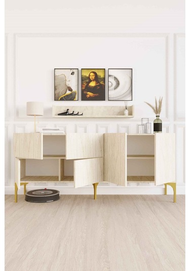 Decormet Stella Konsol Travertine Diğer