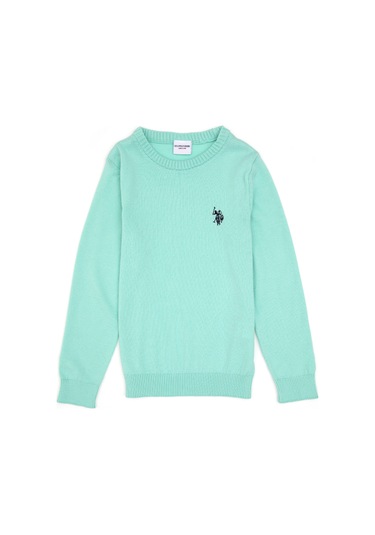 U.s. Polo Assn. Kız Çocuk Kazak /triko 50316808-vr250 Mentol