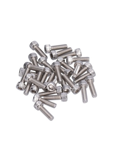 30 Adet M6x20 İç Altıgen Vida Kaiyi Standart