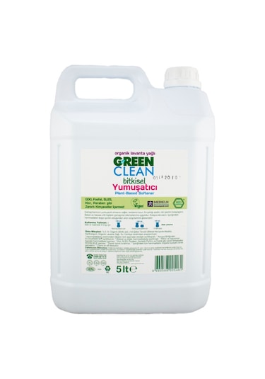 U Green Clean Bitkisel Çamaşır Yumuşatıcısı Lavanta 5 L