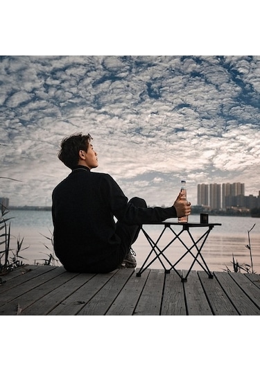 Bloomnest Ve Tasarım, Renkli Piknik Masası Katlanır & Çok Cepli Seti, Kamp Geçirmez & Bahçe Kullanımı Çok Renkli