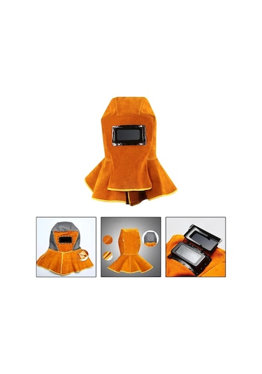 Jialan Deri Kaynak Kaput Kask Koruyucu Donanım Kaynak Tam Kafa