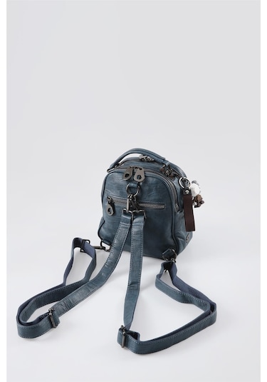 Ççs 17544 Kadın Omuz Ve Sırt Çantası MAvi