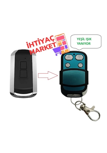 Kontal Rolan 2 İle Uyumlu Garaj, Otopark, Bariyer Kumandası