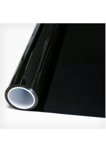 Süper Dark Black % 05 Siyah Koyu Ton Cam Filmi (75cm X 10m)