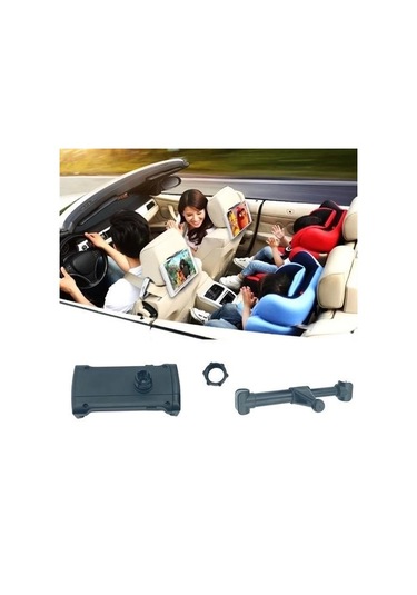 Bfs Oto Koltuk Arkası Telefon Tablet Tutucu Ayarlanabilir 360 Derece Dönebilen Pratik Stand