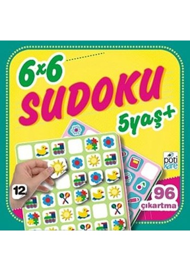 6x6 Sudoku 12- Pötikare Yayınları