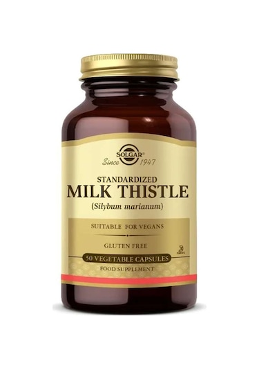 Solgar Milk Thistle 100 MG 50 Kapsül
