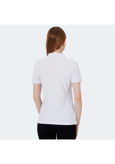 Slazenger VERA I Kadın Polo Yaka Beyaz Tişört