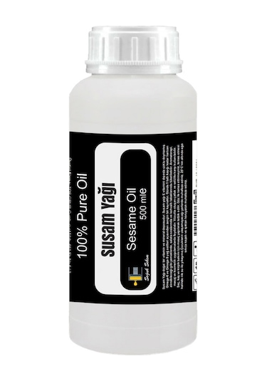 Tos The Organic Spices Soğuk Sıkım Susam Yağı 500 ML