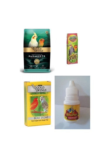Gold Wings Sultan Cennet Papağanı Temel Bakım Seti