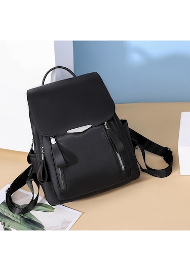 Haki Yogodlns Kadın Oxford Su Geçirmez Omuz Çantası Paketi Kadın Rahat Büyük Kapasiteli Sırt Çantası Haki