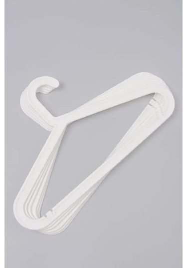 Ikea Plastik Giysi Askıları, Giysiler İçin Askılar, 10'lu Set. 154607003 Beyaz