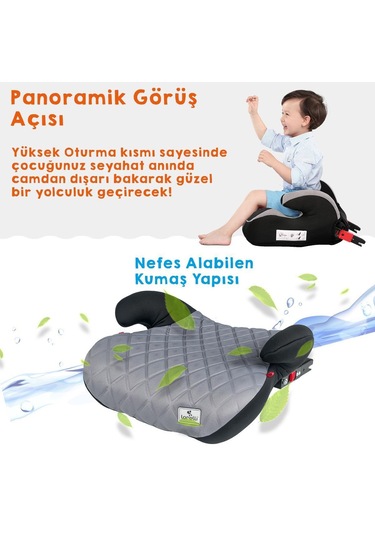 Lorelli Sirius New Isofix Oto Koltuğu Yükseltici - Bej