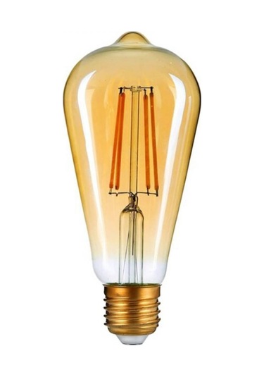 Armut Kateli Rustik 2700 K Sarı Led Filament Ampul