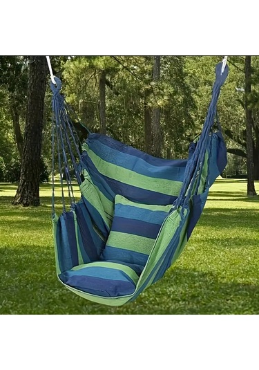 Hamak Yatağı Dışmekan Salıncağı-mavi Mavi