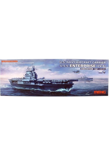 Meng Ps-005 1/700 Ölçek Amerikan U.s.s. Enterprise Cv-6 Uçak Gemisi, Plastik Model Kiti