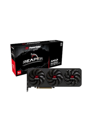 Powercolor Reaper Radeon Rx9070xt 16g-a Gddr6 256bit Gaming Ekran Kartı
