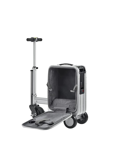 Airwheel SE3S Elektrikli Binilebilir Scooter Valiz - Gümüş
