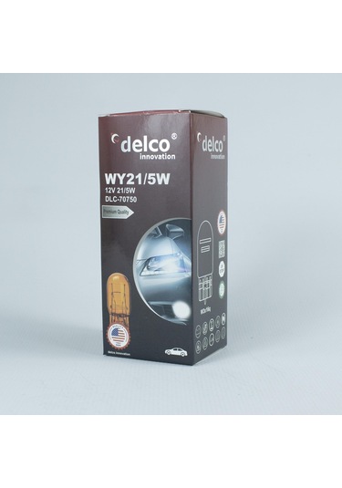 Delco U.s.a T20 Amber Çift Duylu 21-5w Dipsiz Ampul 12 Volt 10 Adet