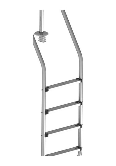 Havuz Merdiveni 304 Model Paslanmaz Çelik Cnc Kesimli 4 Ba N11.1672