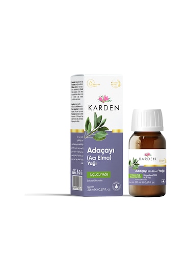 Karden Adaçayı Acı Elma Yağı 20 ML