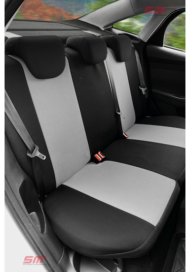 Ecoline Serisi Universal Oto Koltuk Kılıfı Füme